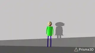 Baldi saw a falling cube