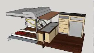 AWOL Adventure Rigs - bed design video. 144