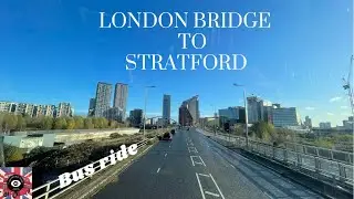 4K|London🚌Route388|Shard,City of London,Shoreditch,Cambridge Heath,Hackney,Stratford