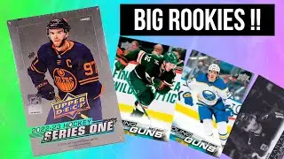 НОВЫЕ НОВИЧКИ!! Перерыв на хоккейную коробку Upper Deck Series 1 сезона 2022-23!