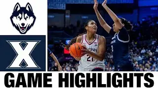 #1 UConn vs Xavier Highlights | Men's Basketball | College Basketball 2025