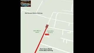 Info Rute Karnaval 2025 di kalirong tarokan kediri