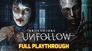 BrokenLore: UNFOLLOW &ndash; FULL GAME PLAYTHROUGH |Psychological Horror Gameplay Experience no commentary