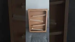DIY Handmade kids balls slides toy/ горки для шариков из картонной коробки и трубок своими руками