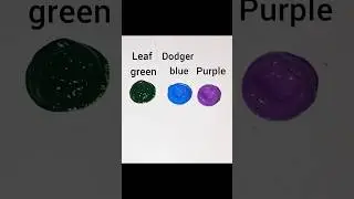 Guess the mixed color #youtubeshorts#teal#colors#green#blue#purple#art#paint#shortsfeed#shorts#mix