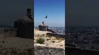 Castelo de Sao Filipe!  #portugal #lisbon #set&uacute;bal #shorts #view #uphill #castle