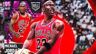 PINK DIAMOND MICHAEL JORDAN GAMEPLAY! I HAD TO HIT HIM WITH THE AIR JORDAN! PS5 NBA 2k21 MyTEAM