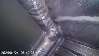 Borescope Weld Inspection with Hawkeye Q2