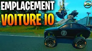 CONDUIRE UN V&Eacute;HICULE DE L'IO AVEC DES PNEUS TOUT TERRAIN FORTNITE, EMPLACEMENT VOITURE IO ET PNEUS