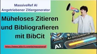M&uuml;heloses Zitieren und Bibliografieren mit BibCit