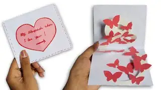 Birthday card ideas /cute birthday gift ideas /Handmade gift idea/best gift for girlfriend birthday 