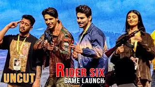 UNCUT - Raider Six Game Launch with Sidharth Malhotra