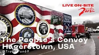 The People's Convoy Hagerstown, USA March 25