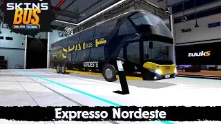 Skin Expresso Nordeste - Neoplan Skyliner 20 | Bus Simulator: Ultimate