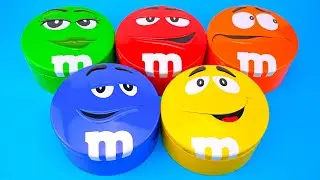 ASMR Skittles & M&M&rsquo;s Unboxing | Sweet Rainbow Candy Tins with Soothing Sounds for Ultimate Relax