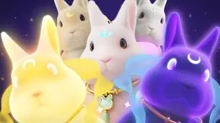New Nebula Carrot Costume! 🌌 | Party Animals Mid-Autumn Event