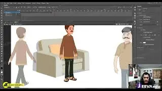How To Create Sitting Animation | Is 2D Animation Easy? | Adobe Animate | @Learn Animation - Hindi