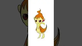 Chimivy Speedpaint! #pokemon #pokemonfusions #pokemonart #chimivy #art #artist #pok&eacute;mon #fusions