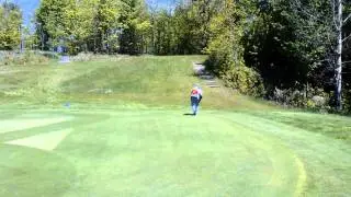 Step VII   blow sand accumulation from green collar edge