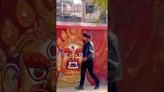 Street art 🖼️ #saugatartsnepal #saugattamang #muralist #muralart #mural #art #viralvideo