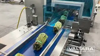 ValTara SleekWrapper i 65 to Flow Wrap Whole Asparagus