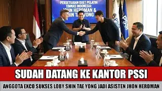 DIJEMPUT ANGGOTA EXCO PSSI~SHIN TAE YONG BERTEMU JHON HERDMAN SEPAKAT JADI ASISTEN TIMNAS INDONESIA