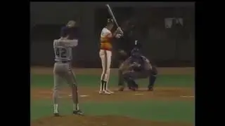 1986 NLCS Gm6: Roger McDowell strikes out Craig Reynolds