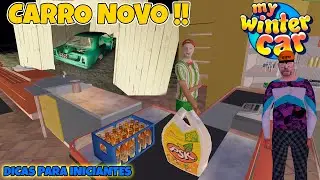 INICIANDO DA MELHOR FORMA POSS&Iacute;VEL COMPRAMOS NOSSO NOVO CARRO + DICAS DO My Winter Car #01