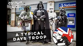 Darth Vader Invades Hemel Hempstead - UK Garrison 501st Legion Troop