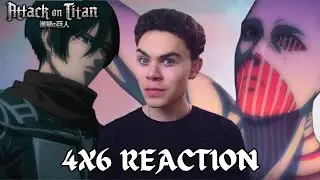 WAR HAMMER TITAN! Attack On Titan 4x6 REACTION