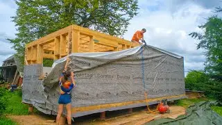 Wrapping FIRST FLOOR of our TINY House UNDER $5000