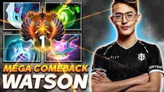 Watson Shadow Fiend TOP 1 - Mega Comeback - Dota 2 Pro Gameplay [Watch & Learn]