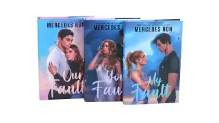 Custom Printing for Fantasy Romance Book Series &mdash; Sprayed Edges & Foil Dust Jackets
