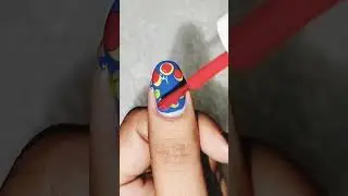 Easy dotted nailart design 💅 #nailart2023 #trendingshorts #ytshorts #shorts #dottednailart #easy
