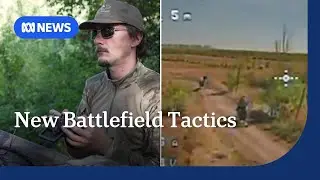Russians use 'suicide' dirtbikes to counteract Ukrainian drones | ABC NEWS