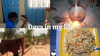 Days in my life in Nigeria | Living with family | calm days at home 