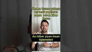 Acı biber yiyen insan tiplemeleri #shorts