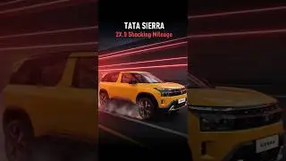 India 👑 ki MOST Fuel Efficient SUV? Sierra ka Record! 🏆 #TataSierra