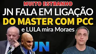 В воздухе витает что-то странное — Jornal Nacional сообщает о связи Мастера с PCC.