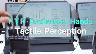 LOOK!FTP Dexterous Hand Tactile Perception Showtime!