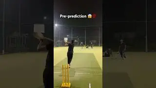 Pre-prediction shot | hard hitting six #turfcricket #cricket #lastoverthriller #indiavspakistan