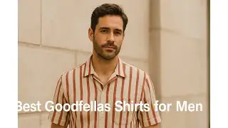 🎬 Goodfellas Officially Licensed Vertical Logo Men's T-Shirt | Best Goodfellas Shirts for Men 🍿