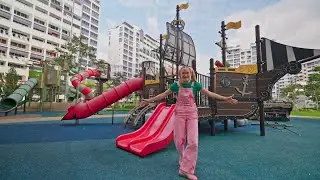 The Arena @ Keat Hong - Playground Tour! Best free playgrounds and parks for kids in Singapore.