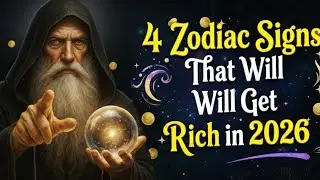 4 Zodiac Signs That Will Get Rich in 2026 | Massive Money & Luck Prediction