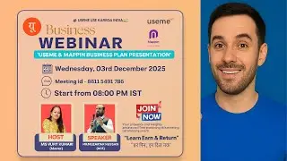 USEME & Mappin Business Plan Presentation | Full Webinar 2025