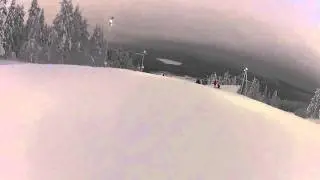 Levi Olympic run
