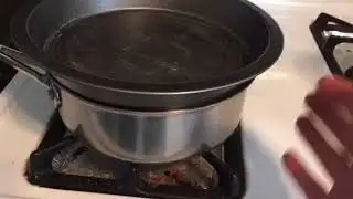 Double-Boiler Method to Flatten a Warped Record