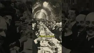 Elite Dinner in Underground Tunnel 😳 #history #weird #horror