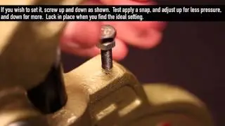 KAM DK-98 - How to Setup your DK-98 Kam Snap Press Machine