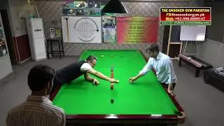 109. Работа со студентами, разъяснение состава для Саифа Аббаса, AQ Snooker Coaching Academy